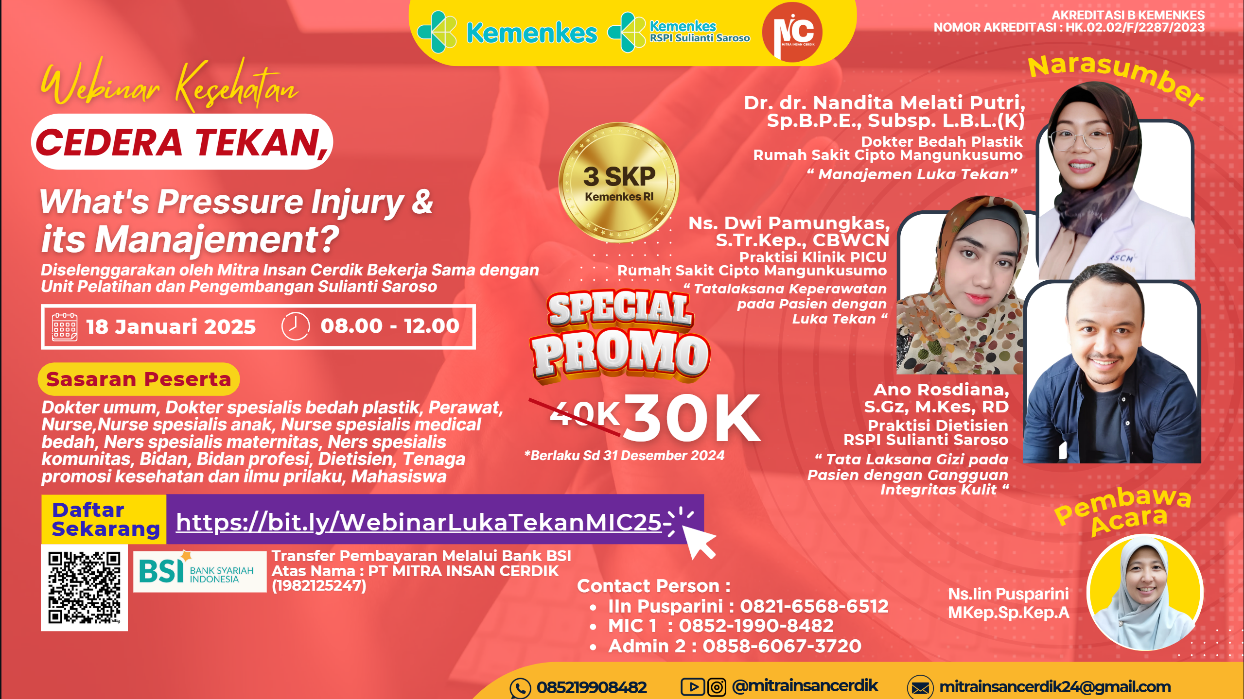 Flayer Cedera TEkan